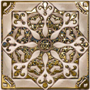 Piso Ornato Ouro