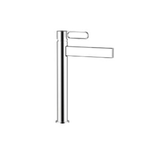 Grifo lavamanos monomando, cuello alto Zen 1901.002 Alta Cromo
